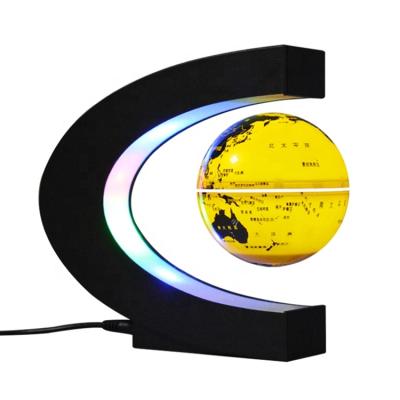 China China Floating Magnetic Levitation Globe Novelty Ball LED Light World Map Lamp Electronic Anti-Gravity Home Decoration Creative Gifts for sale