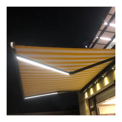 China Aluminum Awnings Door Awnings Sun Shade Cover Garages Patio Tent Outdoor Retractable Canopy Cover Awning Aluminum Pergola for sale