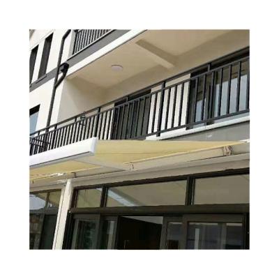 China Outdoor Windproof Patio Roof Garden Balcony Free Standing Custom Aluminum Motorized Pop Up Pop Up Awning for sale