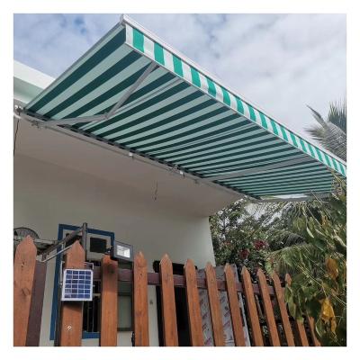 China Retractable Motorized Shade Proof Sunshade Customizable UV Balcony Awning for sale