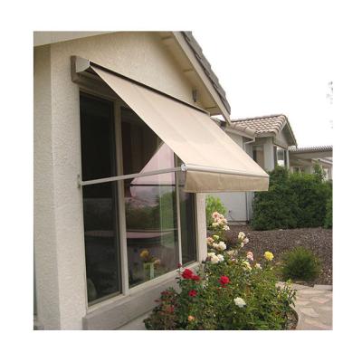 China Skylight Windproof Sun Shade Shielded Electric Metal Roof Canopy for sale