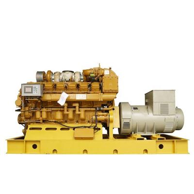 China jichai 750KW CCS certificate control marine diesel generator engine mechanical boat for boat CCFJ750J for sale