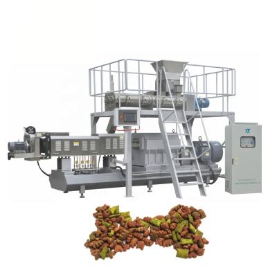 China Dry / Wet Pet Food Pellet Dog Processing Making Extruder Machine Dog Food Machine for sale