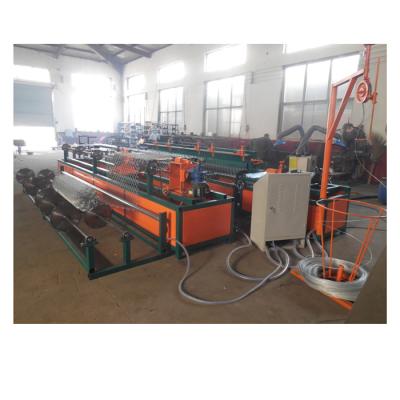 China Hotels Factory Direct Sales Goods And Stable Performance Chain Link Fence Semi Automatic Machine For Building Material Shops for sale