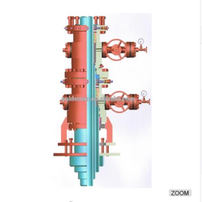 China API 6A oil drilling wellhead and christmas tree for oil drilling Te koop