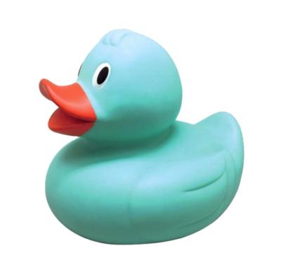 China Bath Toy New Design Green Weighted large Duck Suitable for Duck Race for sale