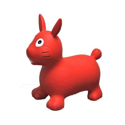 China Inflatable toy IT XIAN whosale fancy bull rabbit donkey horse riding jumping animal toys for kids for sale