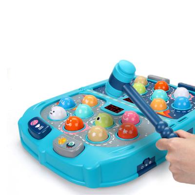 China Crazy Developing Intelligence Beat A Mole Kids Play Baby Games Counting Score Mouse Trap Dinner PK Beat-a-mole Game Toys for sale