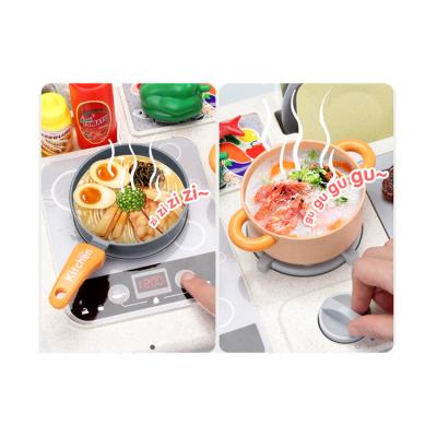 China Eco-friendly Intelligence Food Developing Kitchen Play Set Cooking Toys For Girls Children for sale