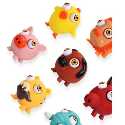 China Baby Toys Eyes Pop Squeeze Toy For Kids Custom To Make Soft Rubber Plastic Eyes Pop Squeeze Animal Toy Soft Plastic Eye Pop Toys for sale