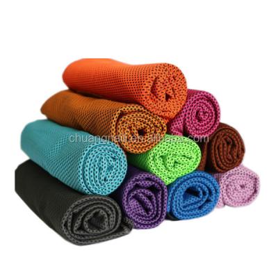 China QUICK DRY Logo Printed Microfiber Sport Cooling Towel for sale