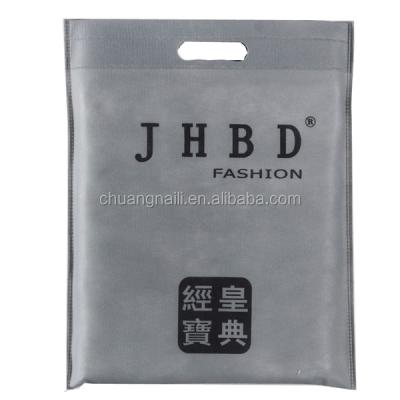 China Custom PUNCH Die Cut Heat Seal Non Woven Bag for sale