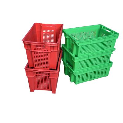 China Heavy Duty Mailing Plastic Mesh Harvest Tomato Agriculture Crate The Last Day Promotion for sale