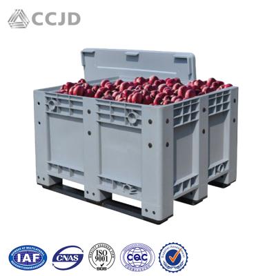 China Container use best-selling agricultural vegetable and fruit storage box 1700*1100*1410mm (customizable) for sale