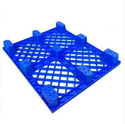 China Single Faced 9 Leg Small Plastic Pallet Malaysia Export Size Made In China for sale