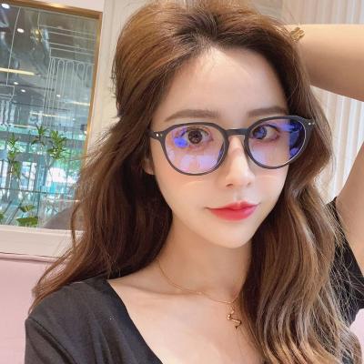 China Retro 2021 Newest fashion transparent irregular celebrity optical frame wholesale women eyewear men eyeglasses design eye glasses for sale