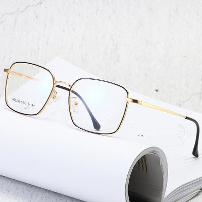 China Retro Square frame fashion polygon trendy optical frame river wholesale myopia women eyewear men eyeglasses design eye glasses for sale