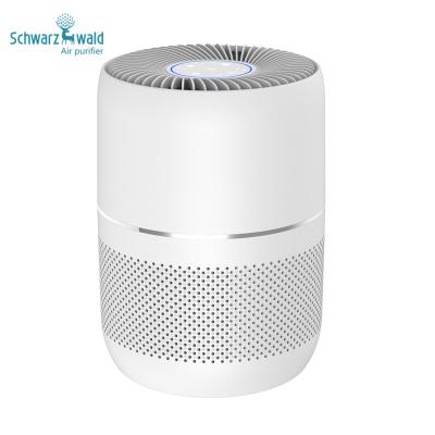 China HEPA Filter WIFI Control PM2.5 Sensor HEPA Filter Activated Carbon Portable Desktop Air Purifier for sale