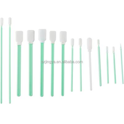 China Electronic Cleaning Swab Cleanroom Cleaning Disposable Dust Protected Cotton Swabs For Camera Optical Lens for sale