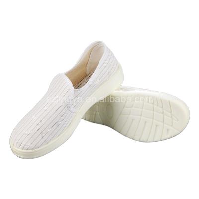 China Low Cost Anti Static Comfortable Factory White Leather Workshop Dustproof And Anti Static Shoes Non for sale