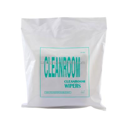 China 120g Polyester Best Seller Anti-static 100% Lint Free Wiper For Clean Room for sale