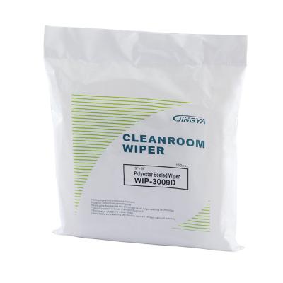 China Polyester Industry Cleaning General Wiping Clothes Poly-Cellulose WIP-3009D Nonwoven Cleanroom Wipers for sale