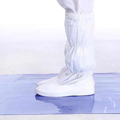 China Food industry electronic/pharmaceutical medical computer/peel floor sticky mat sticky pads LDPE acrylic water-based sticky mat for sale