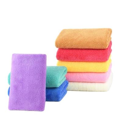 China High quality cleaning features soft hand strong and water absorbing touch can be customized microfiber cleaning cloth for sale