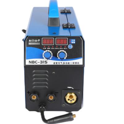 China NBC 315 DC Welding Machine Mini Welder Mig Inverted Magnetic 315 IGBT CO2 Gasless NO Gas Welding Machine MIG Welders for sale