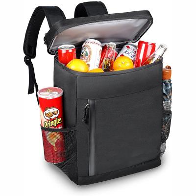 China Wholesale Waterproof Large Outdoor Lunch Box Cooler Bag Picnics Beach Cooler Thermal Insulated Camping Backpack for sale