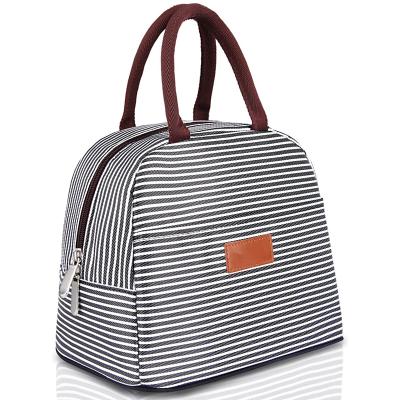 China Yuanyang Brand Foldable Tote Cooler Lunch Box Bag Thermal Insulated Picnic Lunch Portable Bags For Women Men School Kids for sale