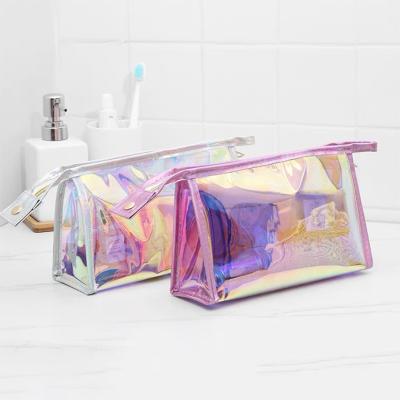 China High Quality Waterproof Cosmetic Clear Cosmetic Organizer Travel Makeup Bag PVC Waterproof Cosmetic Bag for sale