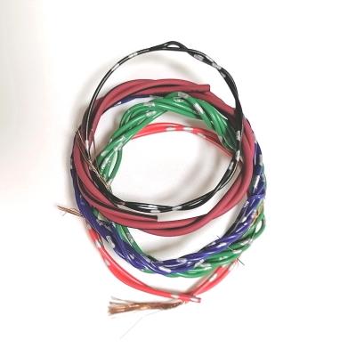 China Avss 2.0mm2 Low Voltage Overhead Dual Color Ultra Thin PVC Coated Cable For AVSS Automotive Wire for sale