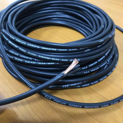 China 3212 Internal For 600V 150 Degree C Soft Silicone Rubber Coated Electrical Wire Cable for sale