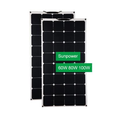 China Factory Price Manufacturer Supplier Ransu Solar Panels Panel System For Home Photovoltaic 100W 1050*540*3mm Photovoltaic for sale