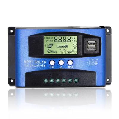 China Mppt Solar Charge Controller Solar Charge Controller 100A MPPT System Controller 100A 60A 50A 40A 30A 12/24V Solar Charge Controller for sale