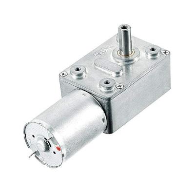 China Custom Low Speed ​​High Torque 6v 12v 24v 2.5rpm 3rpm 1n.m DC Small Uncovered Micro Worm Gear Motor for sale