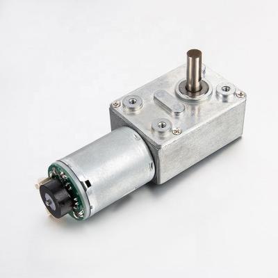 China Totally Enclosed RF-370 Brush Motor with Low Noise 32mm Gearbox High Torque with 24v Encoder DC Worm Gear Motor and BLDC Gear Motor for sale