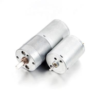 China 6v -24v rf-370 BLDC/Brushed 25mm High Micro Gearbox Torque DC Gear Motor GA25y370 For Auto Paper Cuter for sale