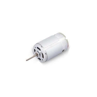 China 36mm Totally Enclosed Dshaft With Fan Inside High Power Micro DC Motor RS555 RS550 18V 36V DC Electric Motor for sale