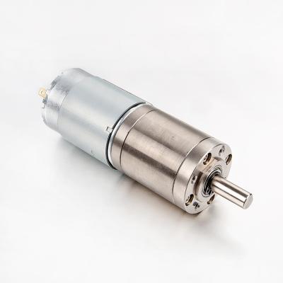 China Totally Enclosed 12V Brushed DC Motor With Gearbox High Torque 5nm 36mm Planetary Gear Motors for sale