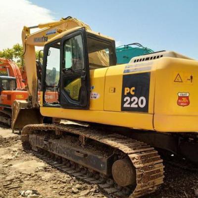 China Second Hand Excavators Komatsu PC220 Excavators Japan Excavators Used Excavator for sale