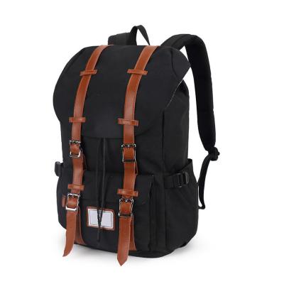 China Amazon Hot Selling Waterproof 30 - 40L Capacity Oxford Material Fashion Mochila Denim String Laptop School Backpack Bag for sale