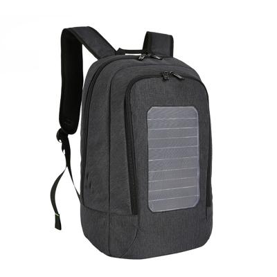 China Cheaper Business Bagpack Custom USB Charging Port Smart Solar Laptop Bag Backpack For Hiking for sale