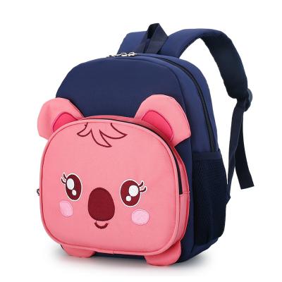 China Wholesale promotional waterproof fashion cartoon nylon girls kindergarten school backpack for students for sale