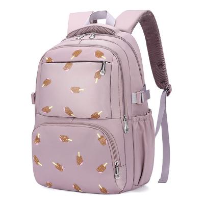 China New Model Backpack Laptop Casual Repeat design Water Resistant Large College School Backpack Bag For Girl for sale