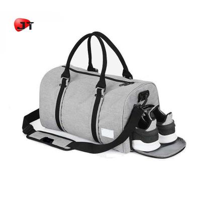 China Wholesale Custom Waterproof Weekend Cylinder Sport Travel Shoe Bag Garment Bag Duffel For Travelling for sale