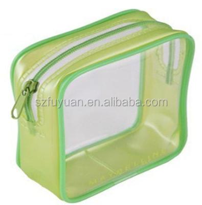 China Wholesale Clear Waterproof PVC Cosmetic Or Jewelry Case Transparent Plastic Cosmetic Bag For Moving for sale