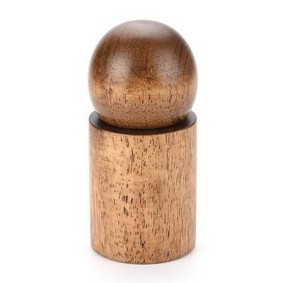 China Sustainable Household Adjustable Shaft Mill Wood Amazon Salt Manual Pepper Grinder Set for sale