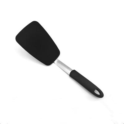 China Amazon Sustainable Hot Sale Food Grade Kitchen Cookware Silicone Turner for sale